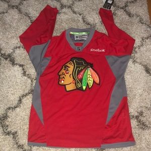 Reebok Chicago Blackhawks Practice Jersey New